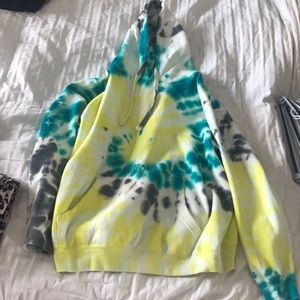 100% Cotton Tie Dye Hoodie